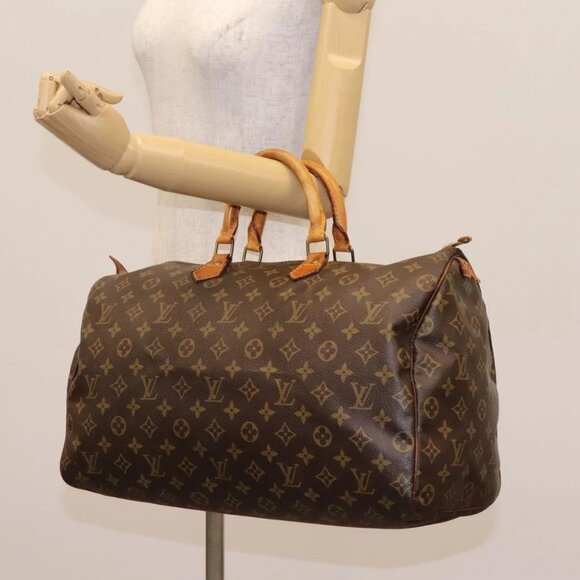 LOUIS VUITTON Monogram Speedy 40 Hand Bag - Picture 14 of 16